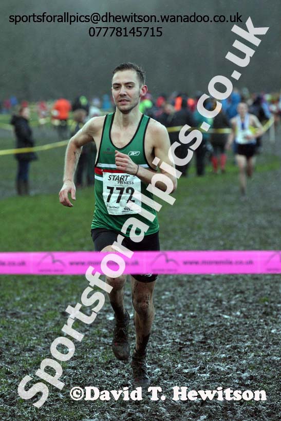 Senior mens Northern Cross Country Champs., Witton Park, Blackburn. Photo: David T. Hewitson/Sports for All Pics